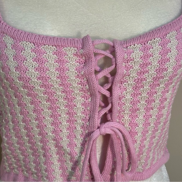 L A Hearts Cotton Crop Sweater - Picture 2 of 5